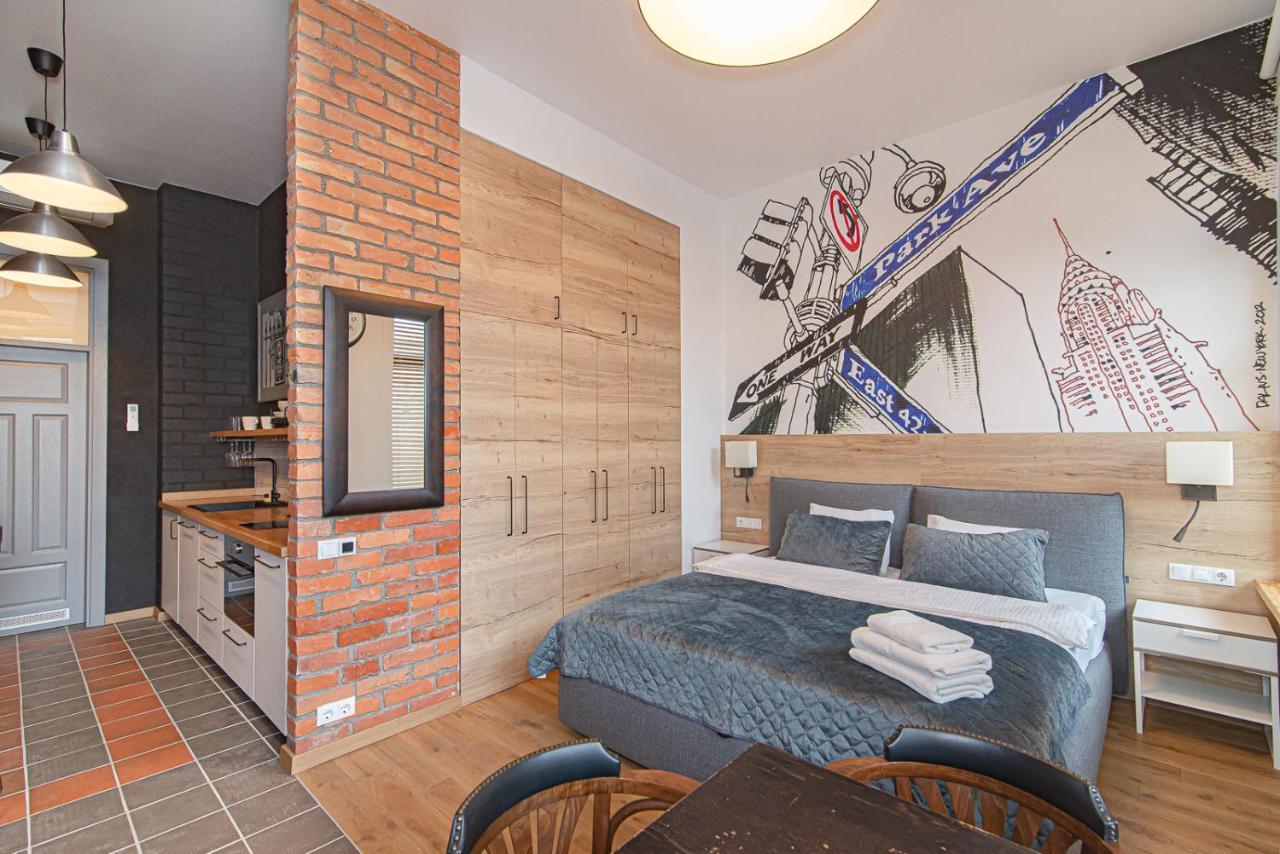 Modern Vilnius Old Town Apartment With Free Parking Exterior foto